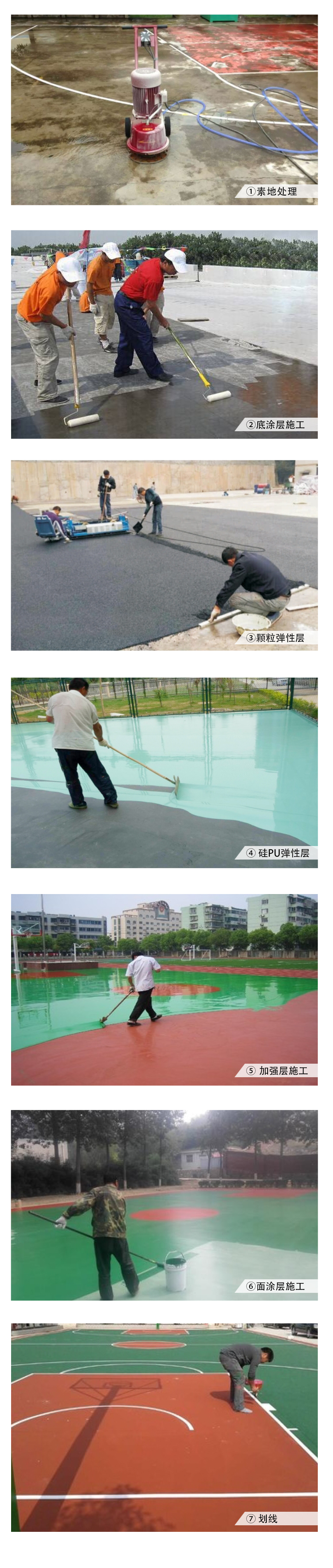 硅PU施工流程 硅PU施工流程