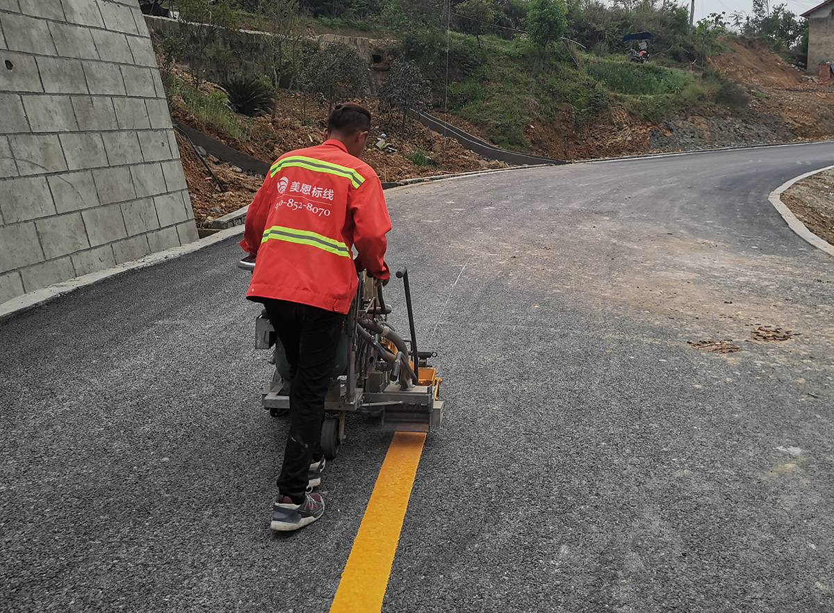 道路划线施工 道路划线施工