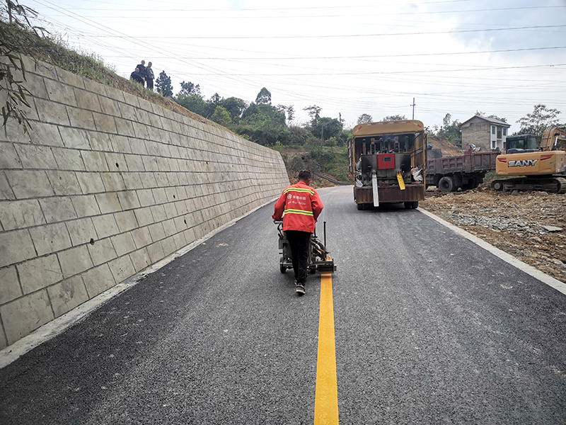 道路划线施工 道路划线施工