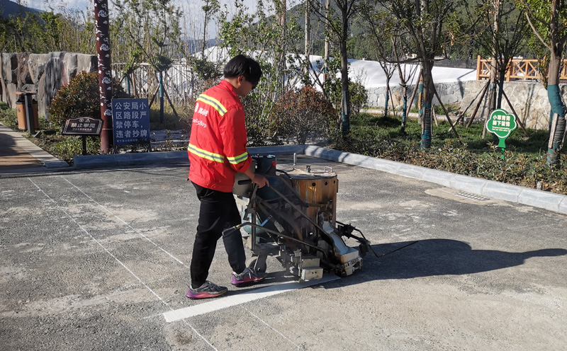 热熔标线施工 热熔标线施工