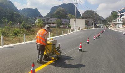 凉山道路交通标线施工 